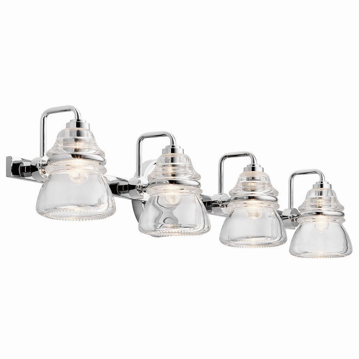 Kichler Talland 4 Light Chrome Bathroom Wall Light vintage desk lamp