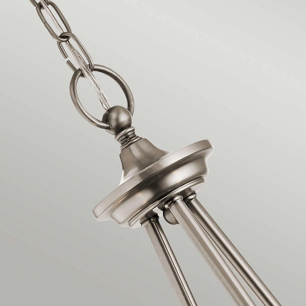 Kichler Waverly 3 Light Chandelier - Classic Pewter