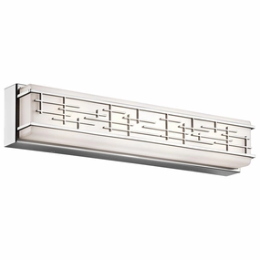 Kichler Zolon Large Chrome Bathroom Wall Light vintage desk lamp