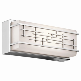 Kichler Zolon Small Chrome Bathroom Wall Light vintage desk lamp