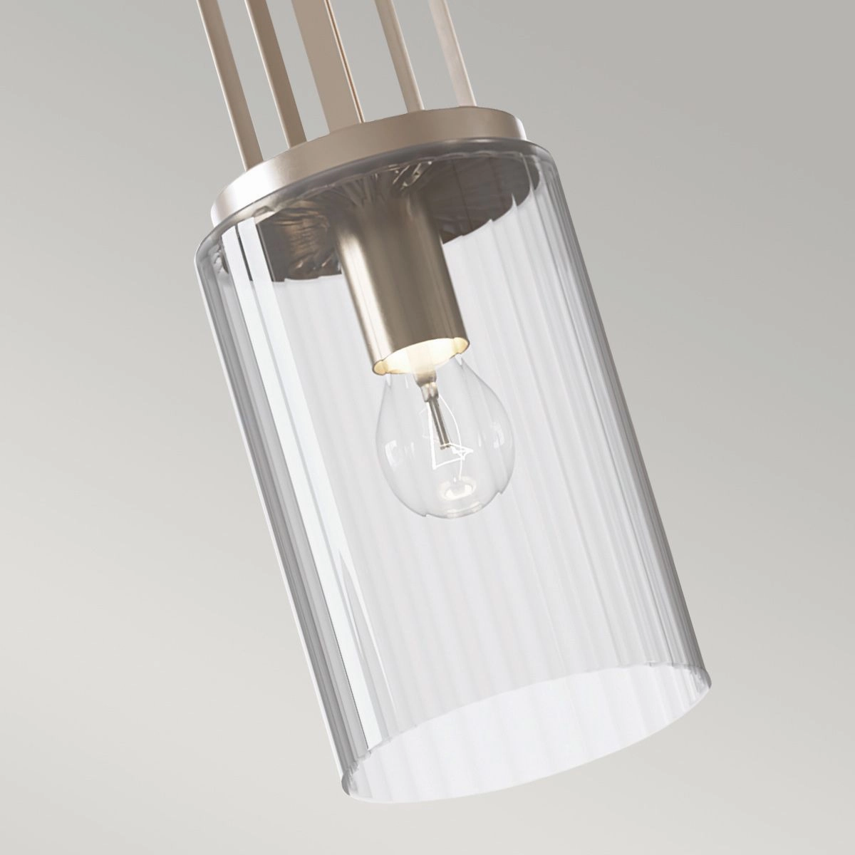 Kimrose 1 Light Mini Nickel Ceiling Pendant Light