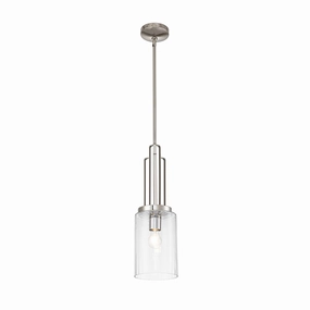 Kimrose 1 Light Mini Nickel Ceiling Pendant Light flush mount ceiling fixture