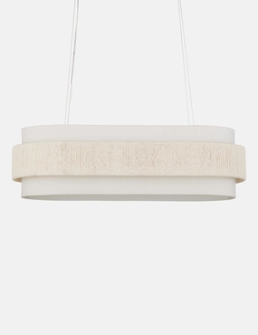 Kiri Oval Chandelier modern floor lamp