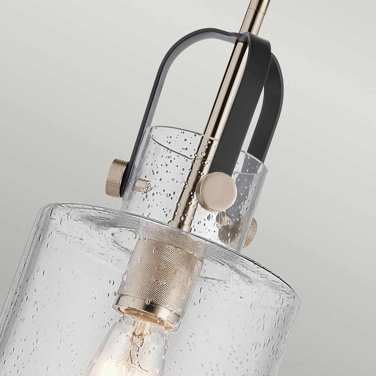 Kitner 1 Light Nickel Ceiling Pendant Light