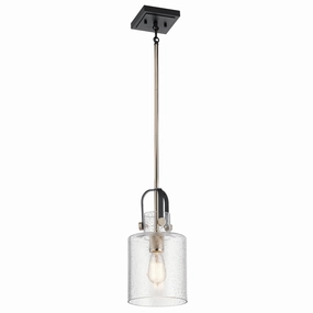 Kitner 1 Light Nickel Ceiling Pendant Light sleek LED ceiling lamp
