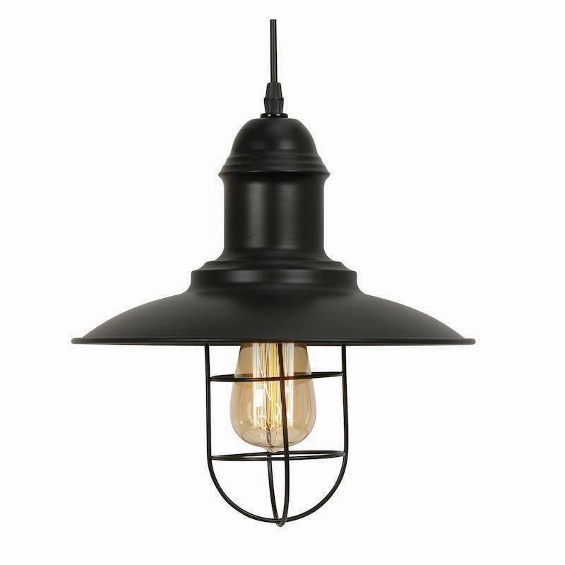 Kolding 1 Light Black Ceiling Pendant Light white ceiling lamp