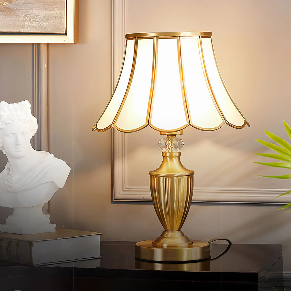 Kristall Brass Table Lamp