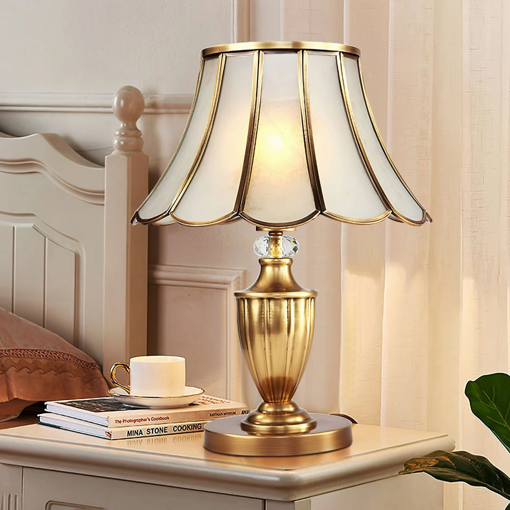 Kristall Brass Table Lamp
