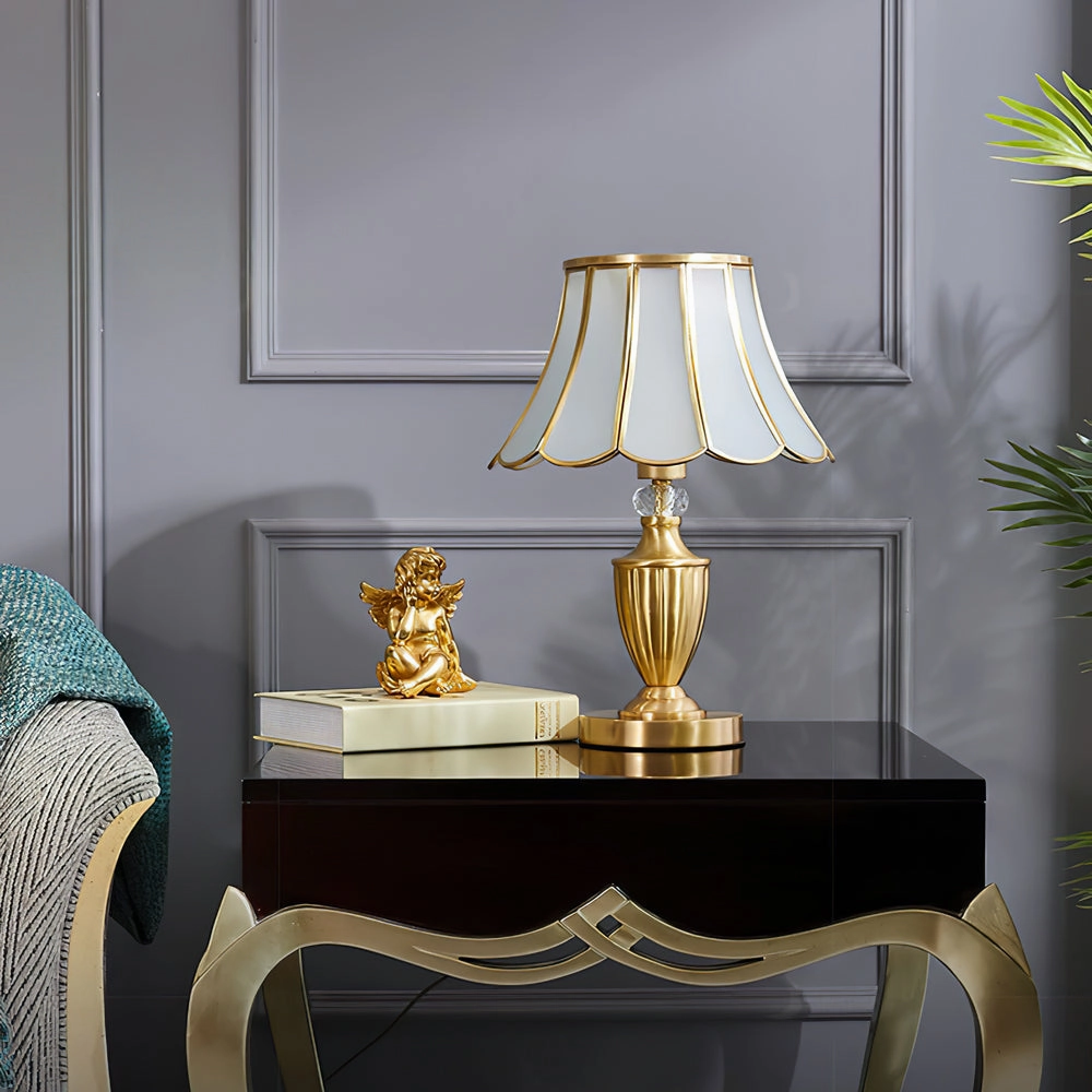 Kristall Brass Table Lamp