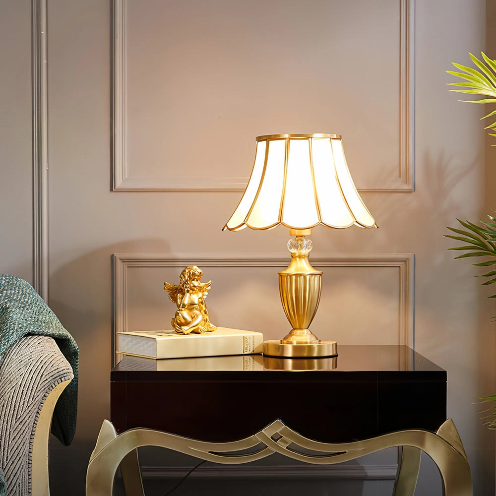Kristall Brass Table Lamp