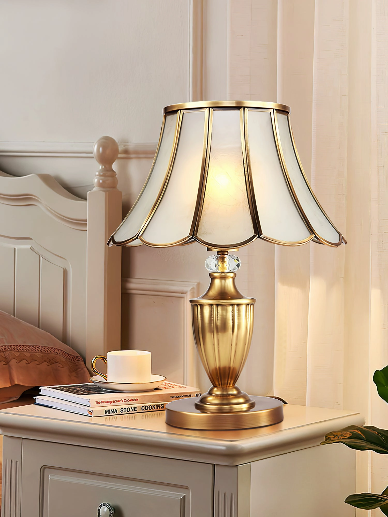 Kristall Brass Table Lamp