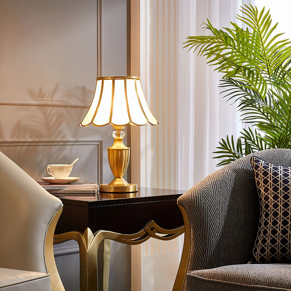 Kristall Brass Table Lamp