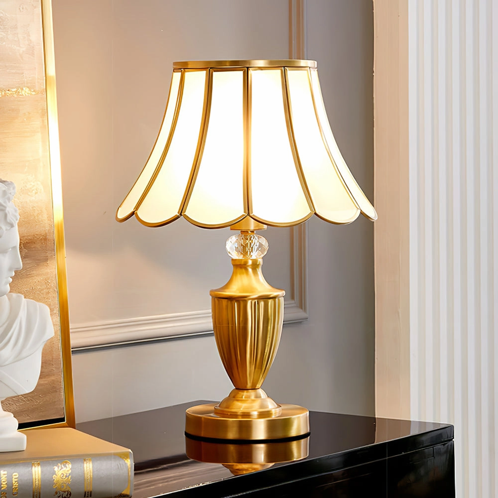 Kristall Brass Table Lamp