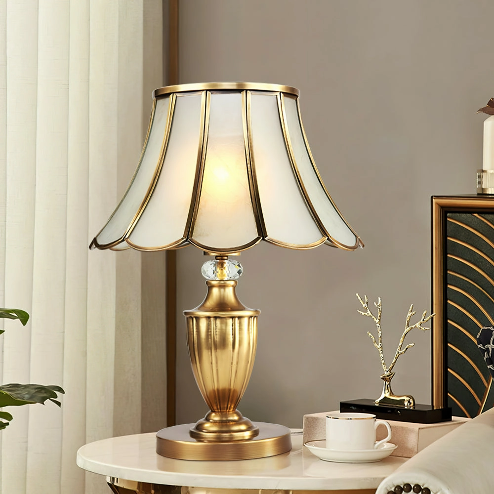 Kristall Brass Table Lamp