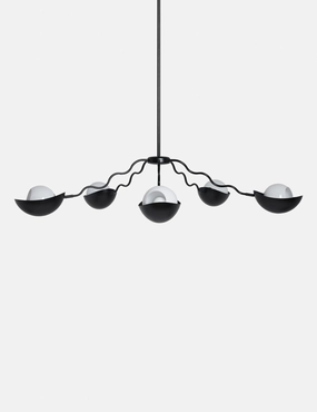 Kukka Chandelier by Sarah Sherman Samuel modern floor lamp