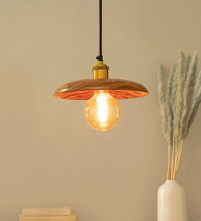 Kuksa Wooden Pendant Light decorative ceiling fixture