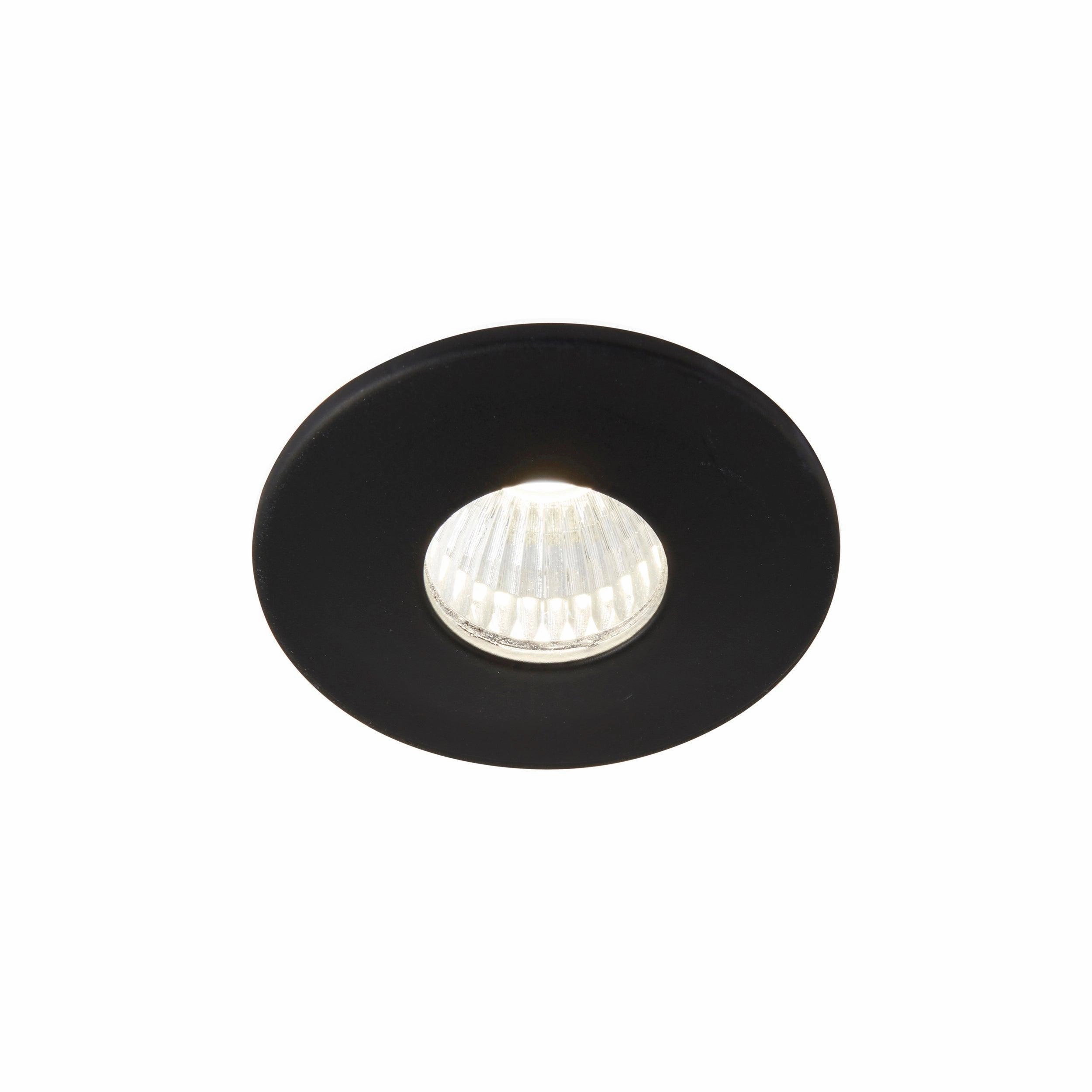 LALO Cool White Recessed Black LED Light IP44 4W adjustable floor standing lamp