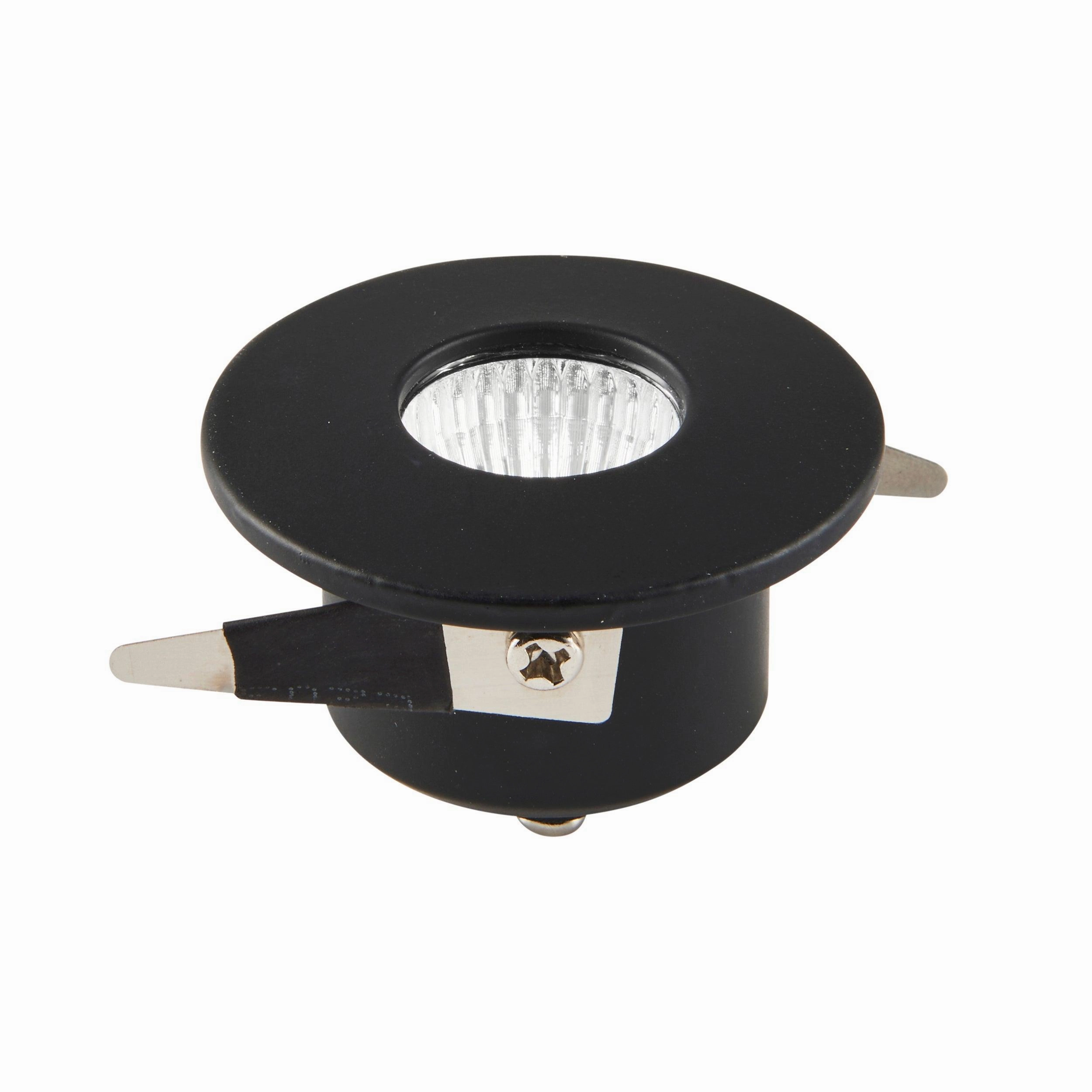 LALO Cool White Recessed Black LED Light IP44 4W
