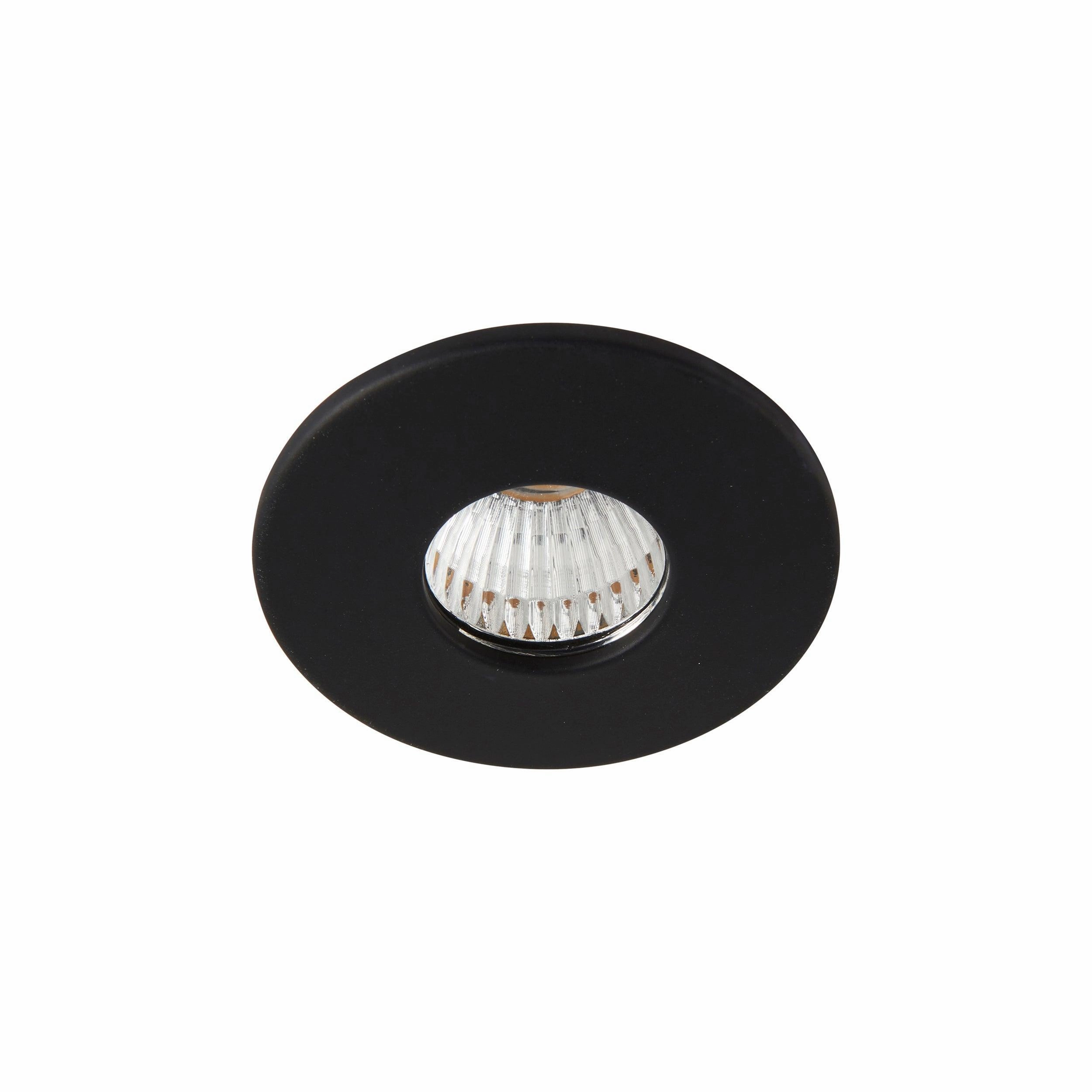 LALO Cool White Recessed Black LED Light IP44 4W