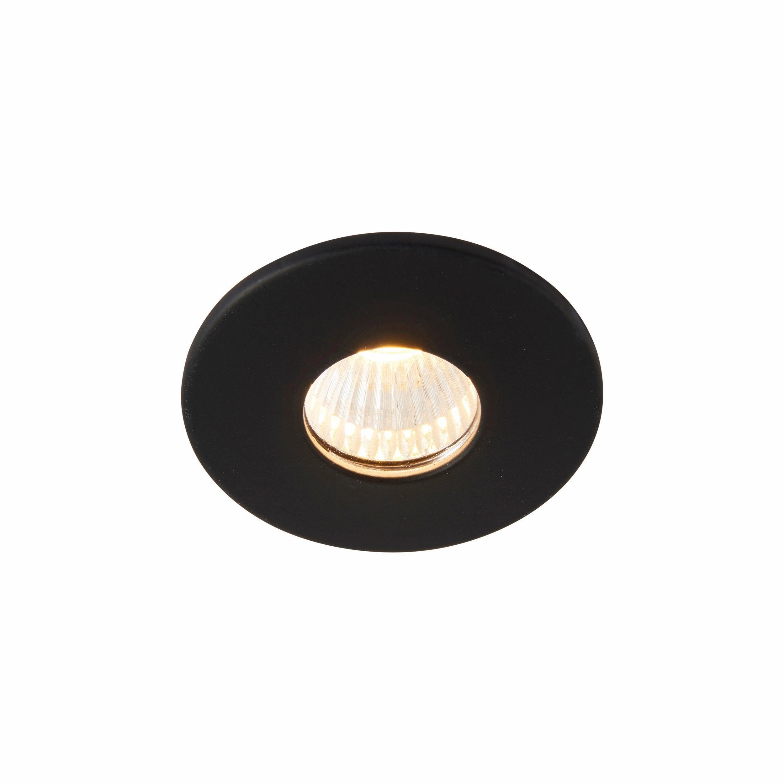 LALO Warm White Recessed Black LED Light IP44 4W adjustable floor standing lamp