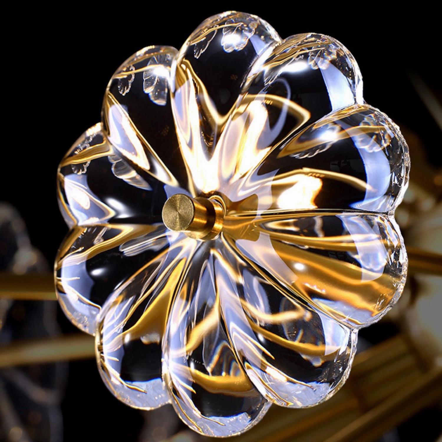 Lamina Crystal?Ceiling Light