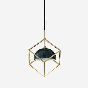 Lantern Square Pendant Lamp round ceiling light