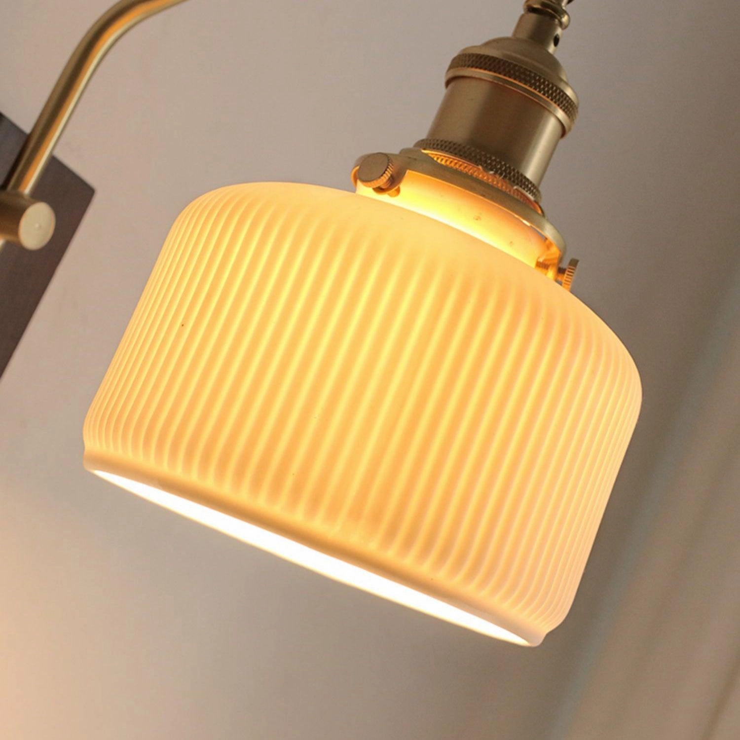 Laura Wood Wall Lamp