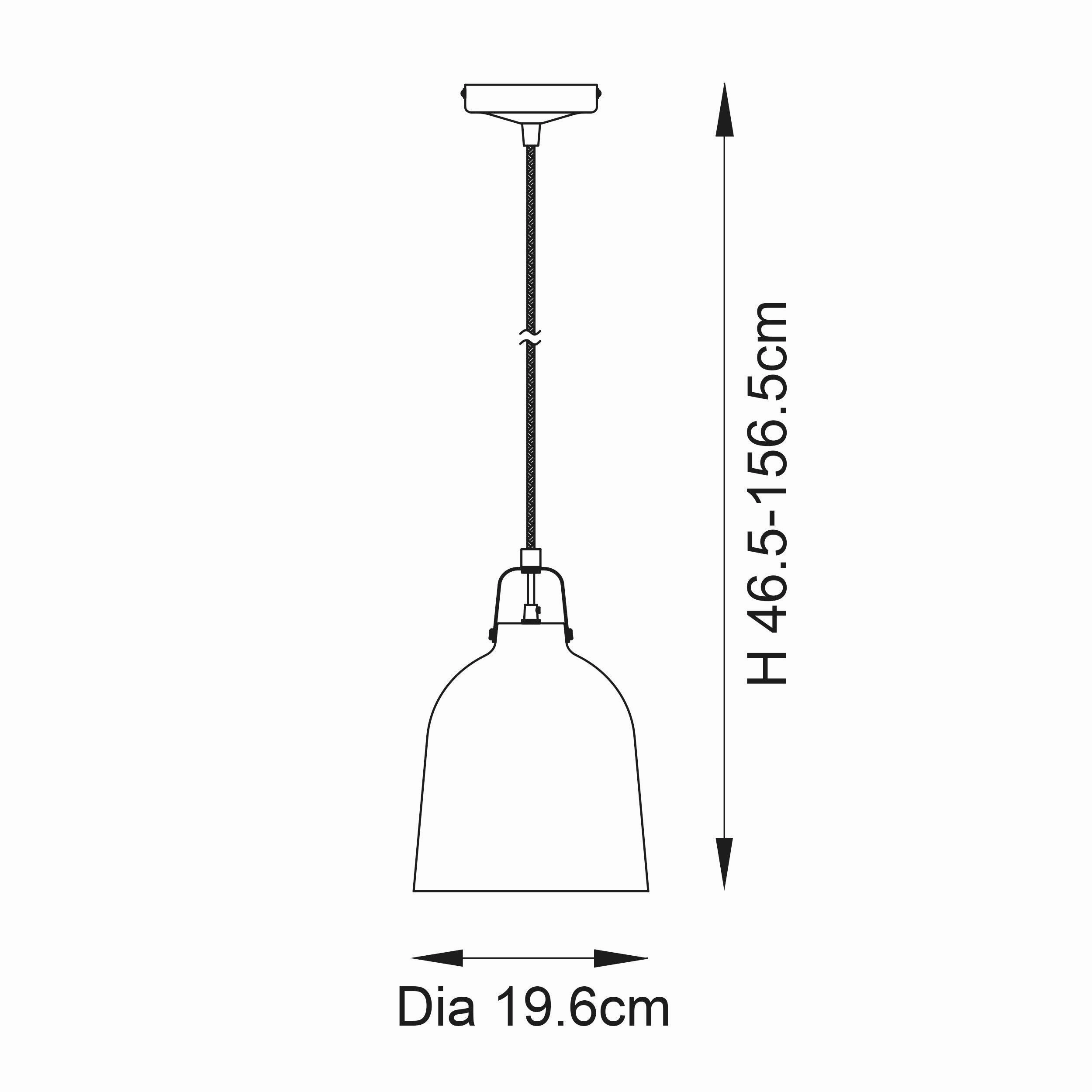 Lazenby Brass Industrial Pendant Ceiling Light