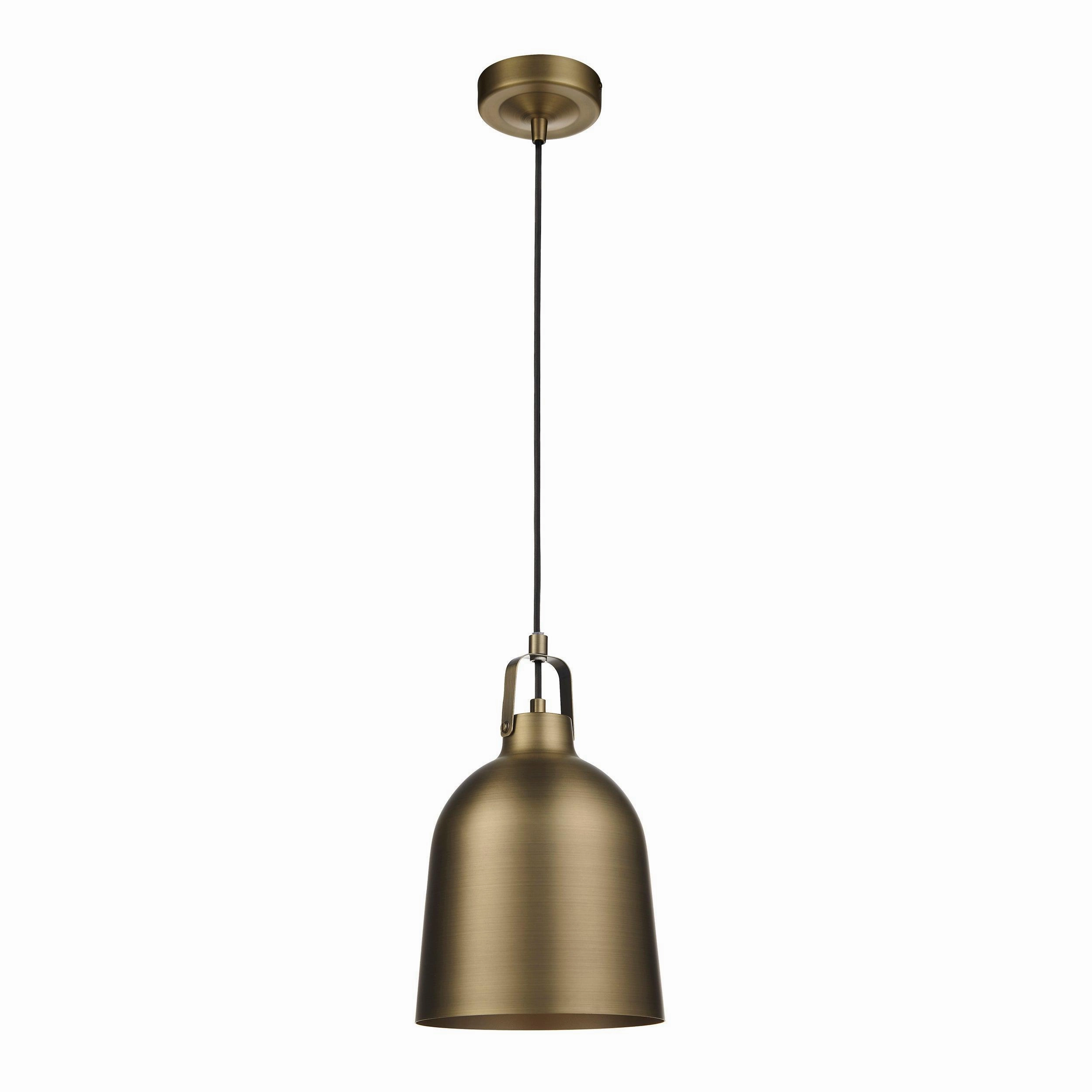 Lazenby Brass Industrial Pendant Ceiling Light