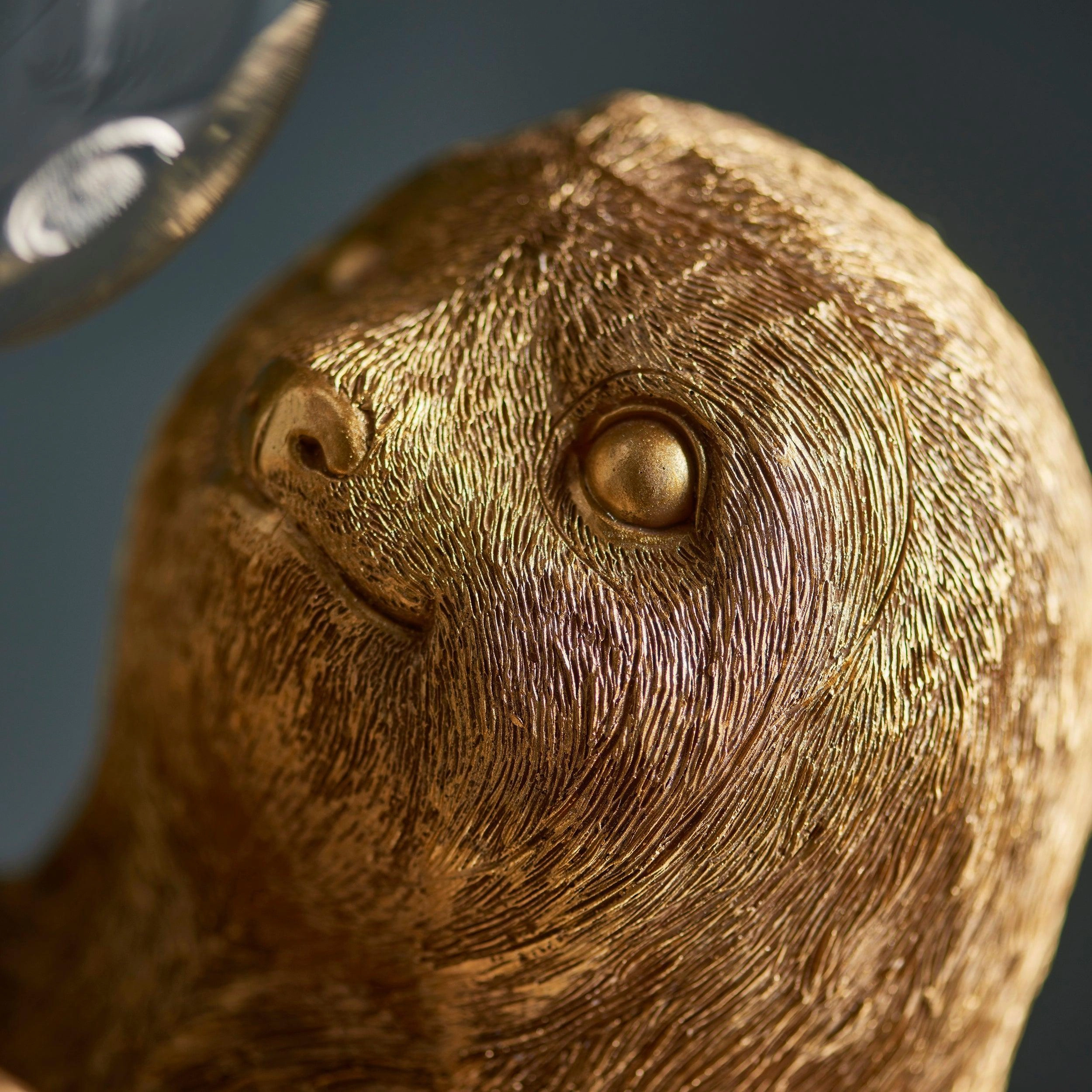 Lazy Gold Sloth Table Lamp