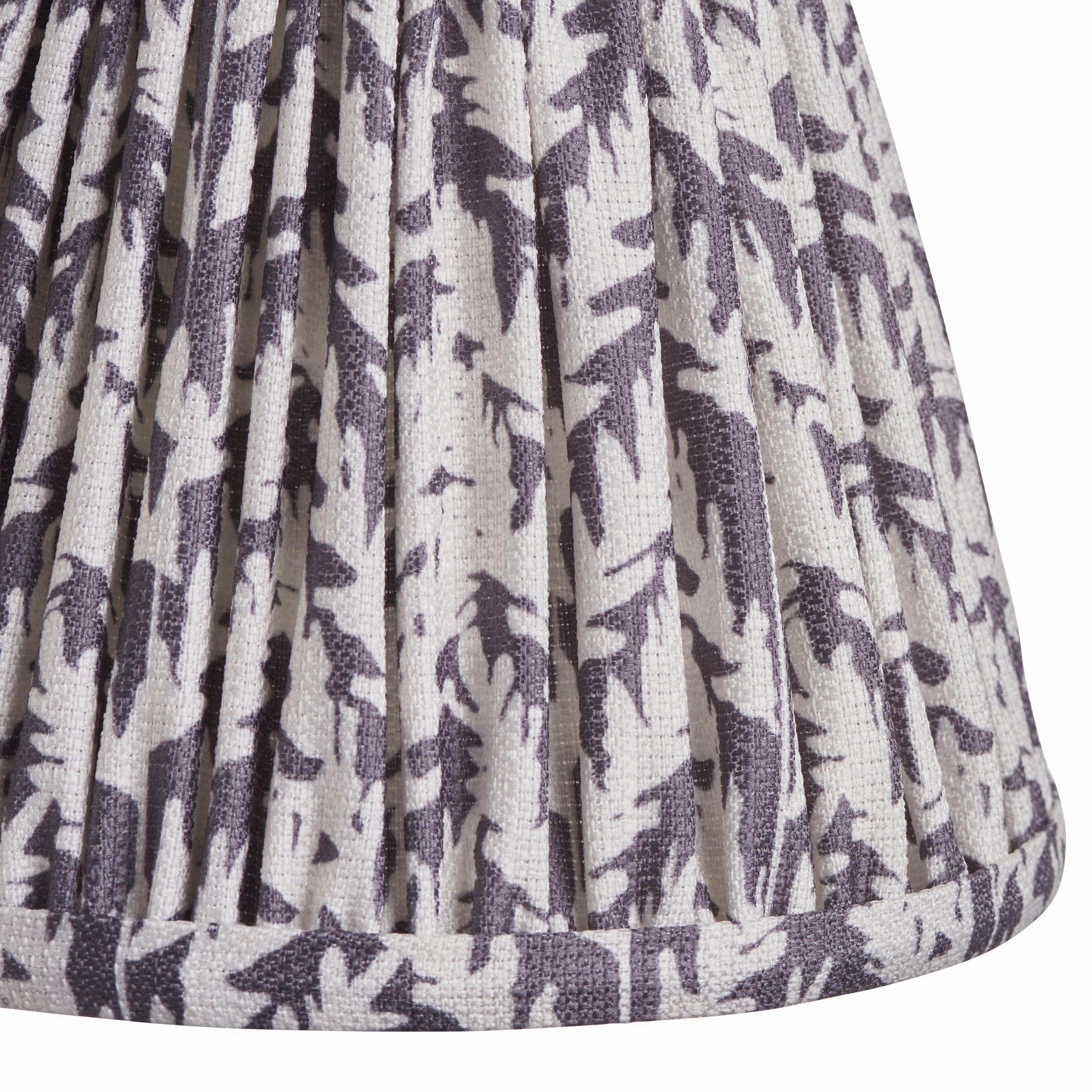 Leaf 16cm Grey Lamp Shade
