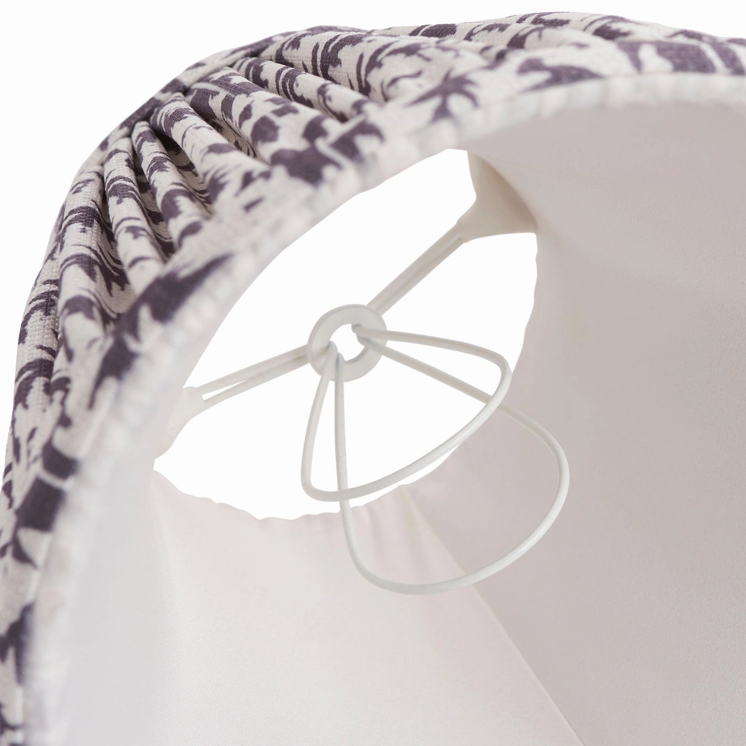 Leaf 16cm Grey Lamp Shade