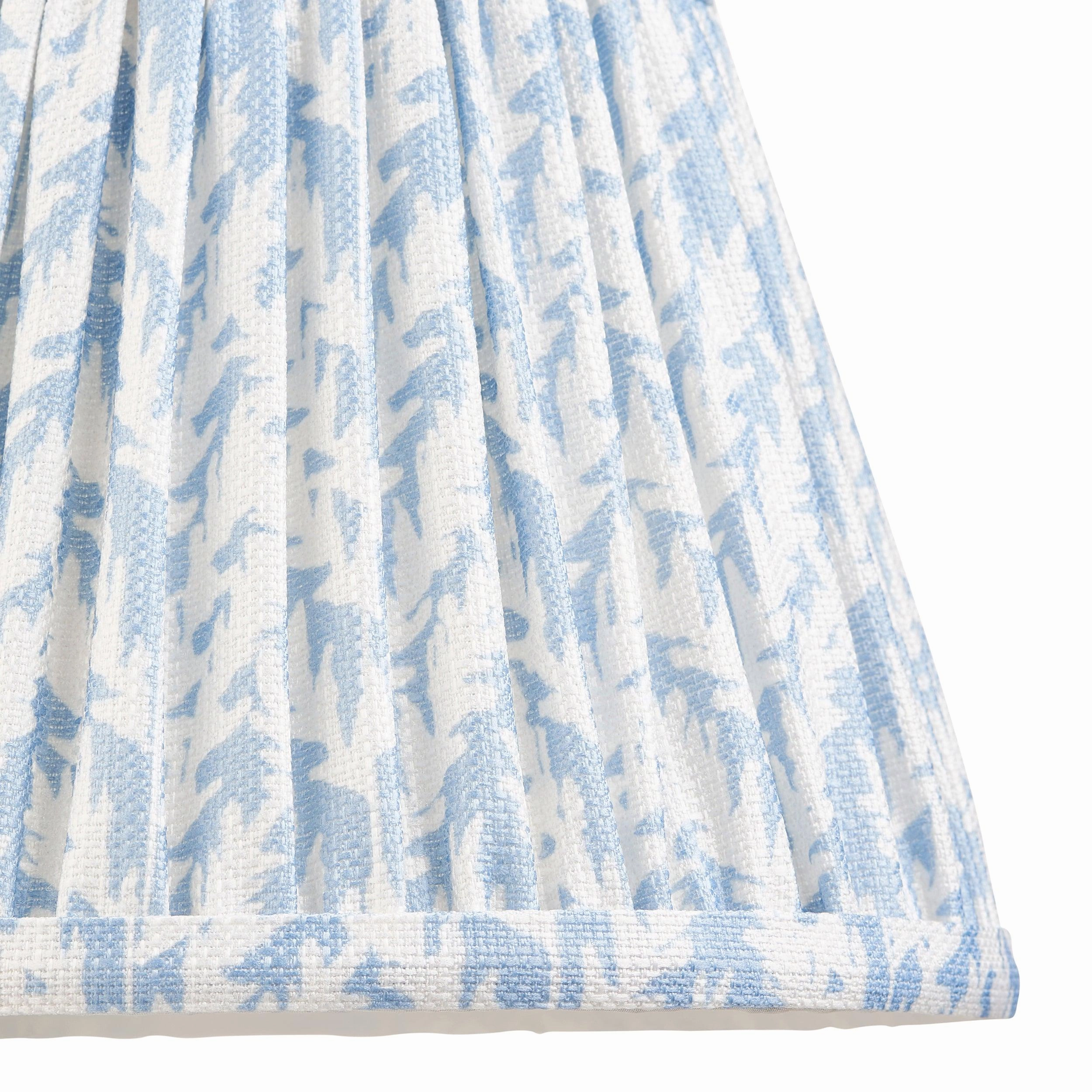 Leaf 20cm Blue Lamp Shade