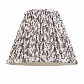 Leaf 25cm Grey Lamp Shade decorative indoor light