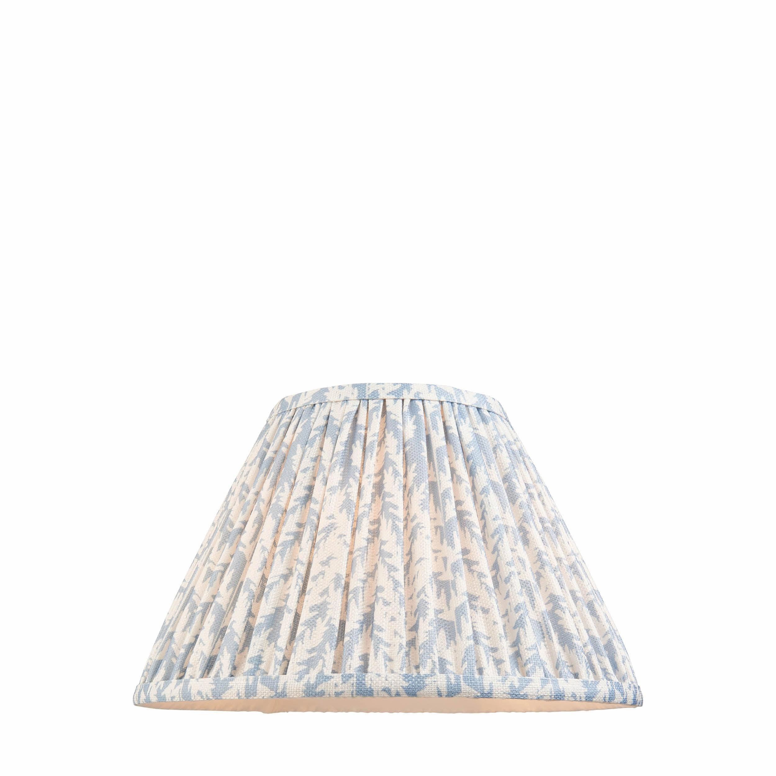 Leaf 30cm Blue Lamp Shade