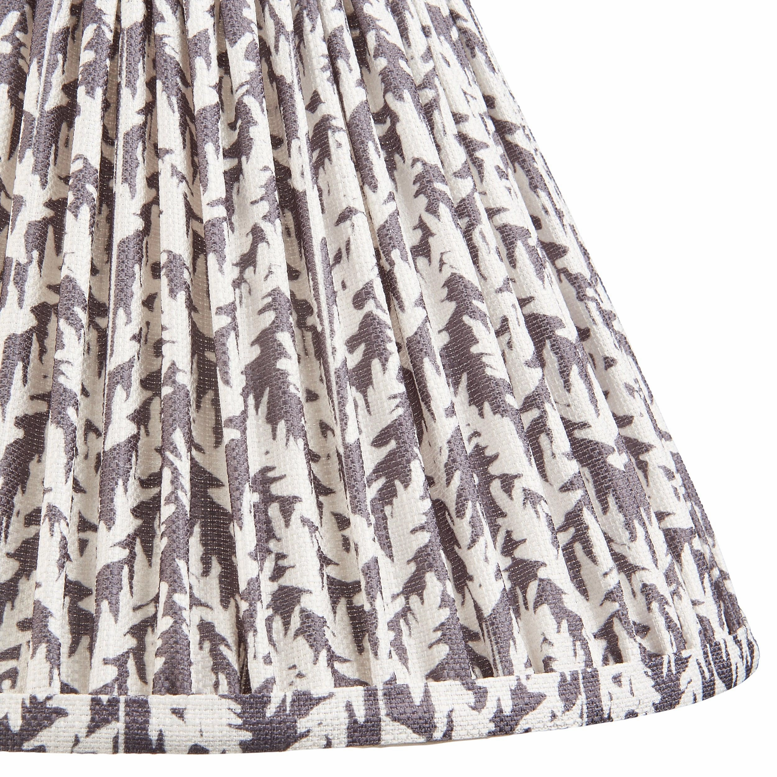 Leaf 30cm Grey Lamp Shade