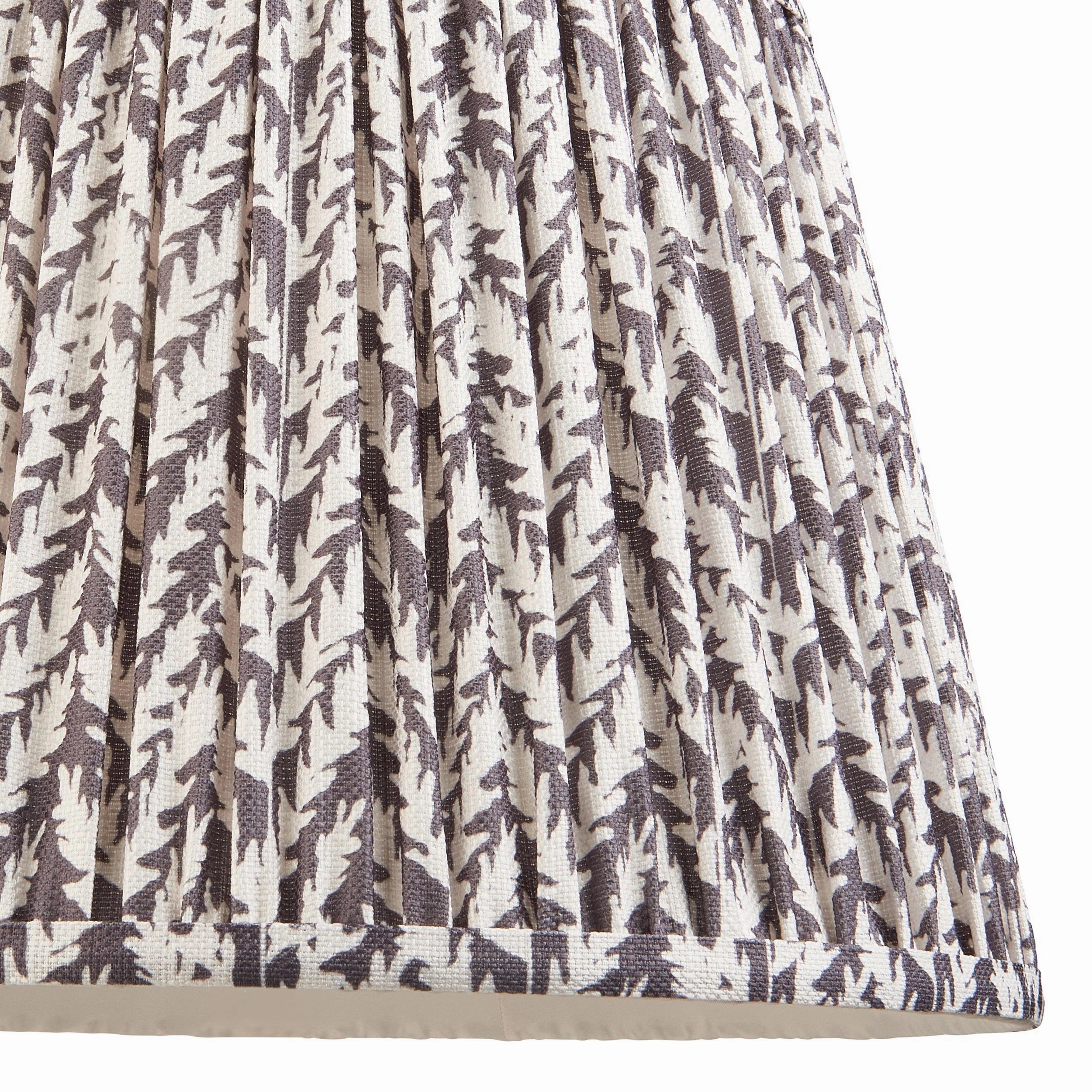 Leaf 35cm Grey Lamp Shade