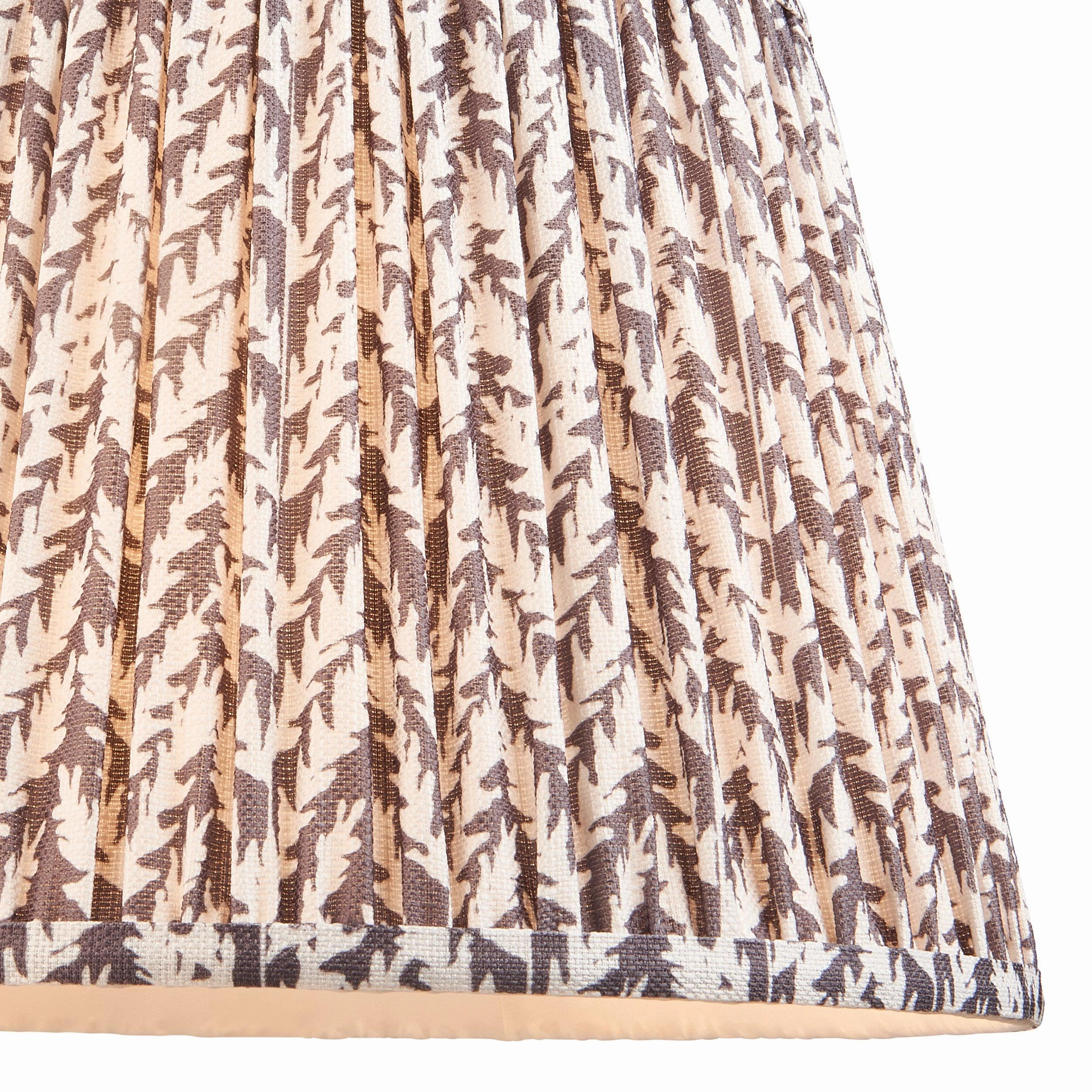 Leaf 35cm Grey Lamp Shade