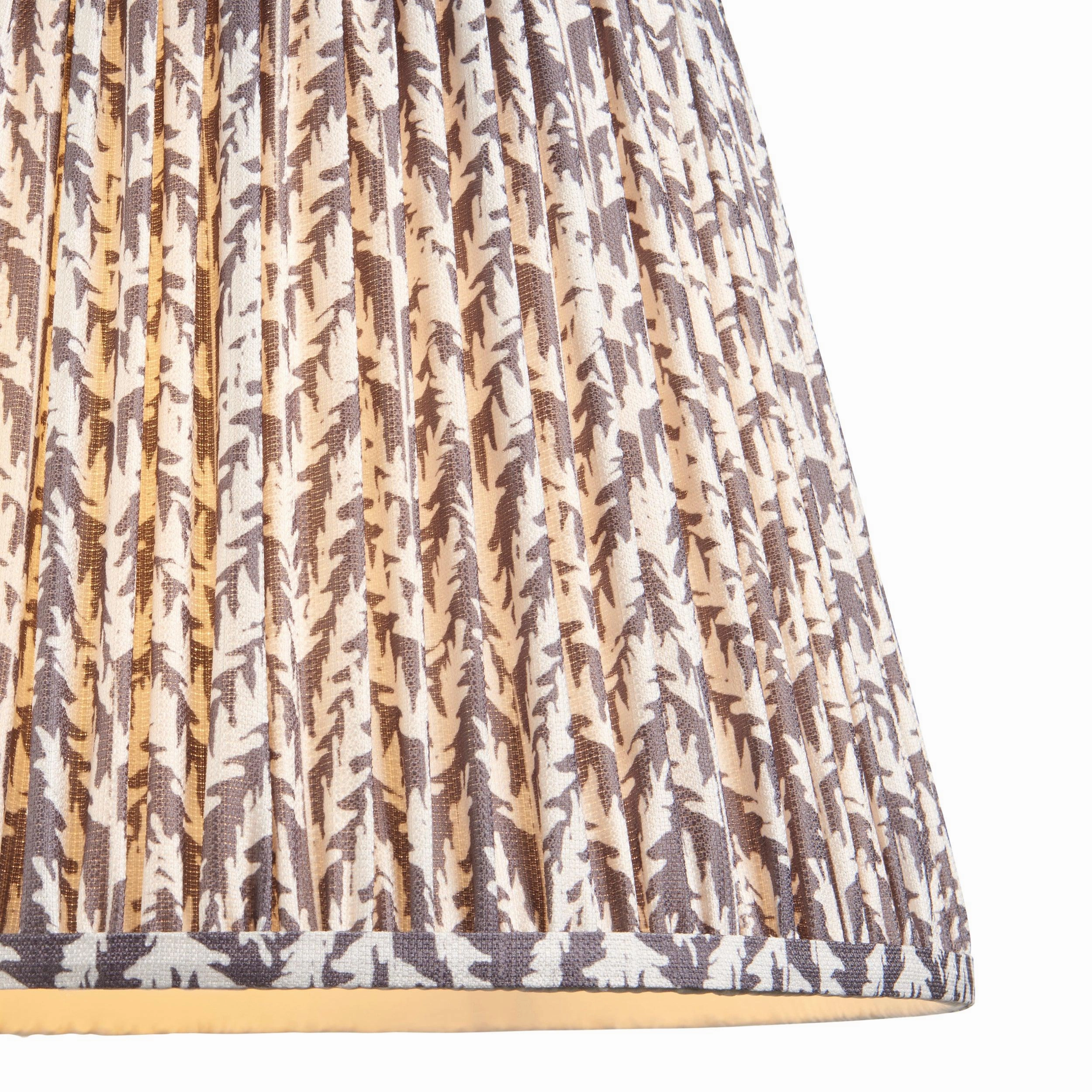 Leaf 40cm Grey Lamp Shade
