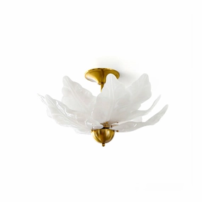 Leaf Glass Ceiling Lamp recessed ceiling spot lamp
