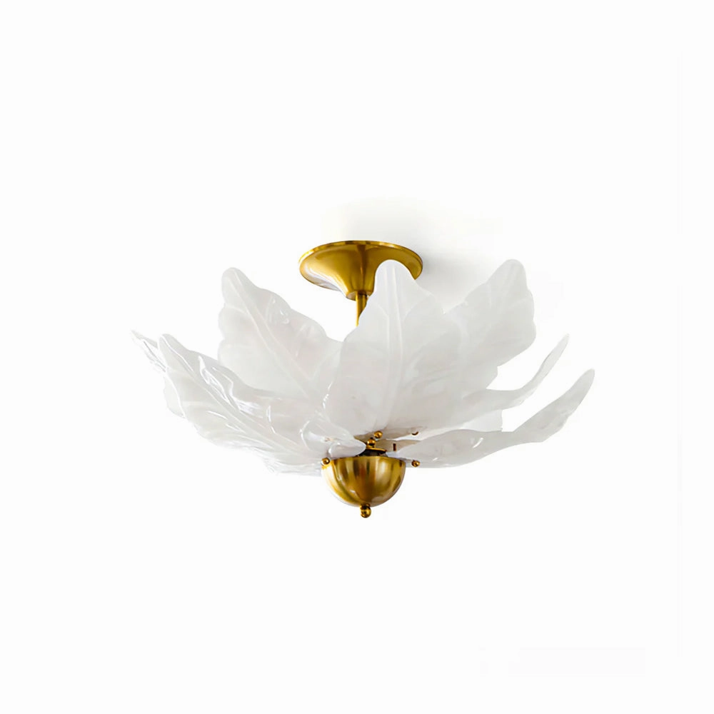 Leaf Glass Ceiling Lamp recessed ceiling spot lamp