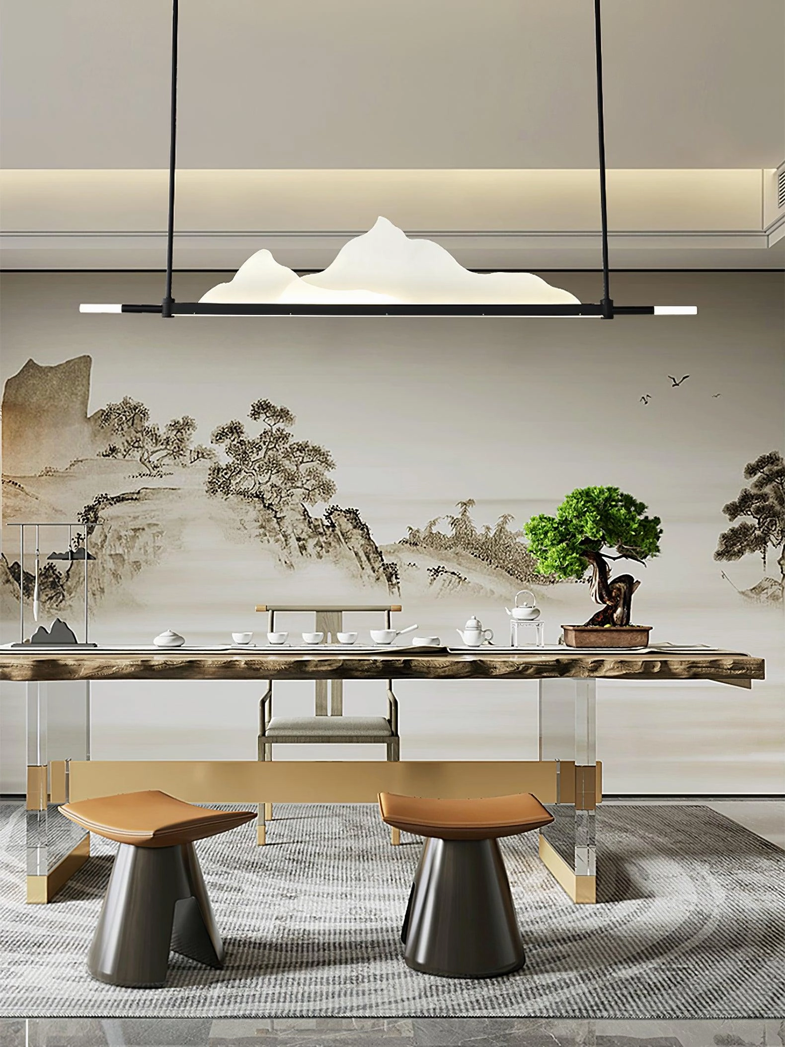 Leah Mountains Pendant Light