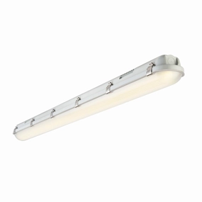 LED Anti-Corrosive Cool White LED Batten Light 4000K 4FT High Lumen IP65 30W weatherproof garden light