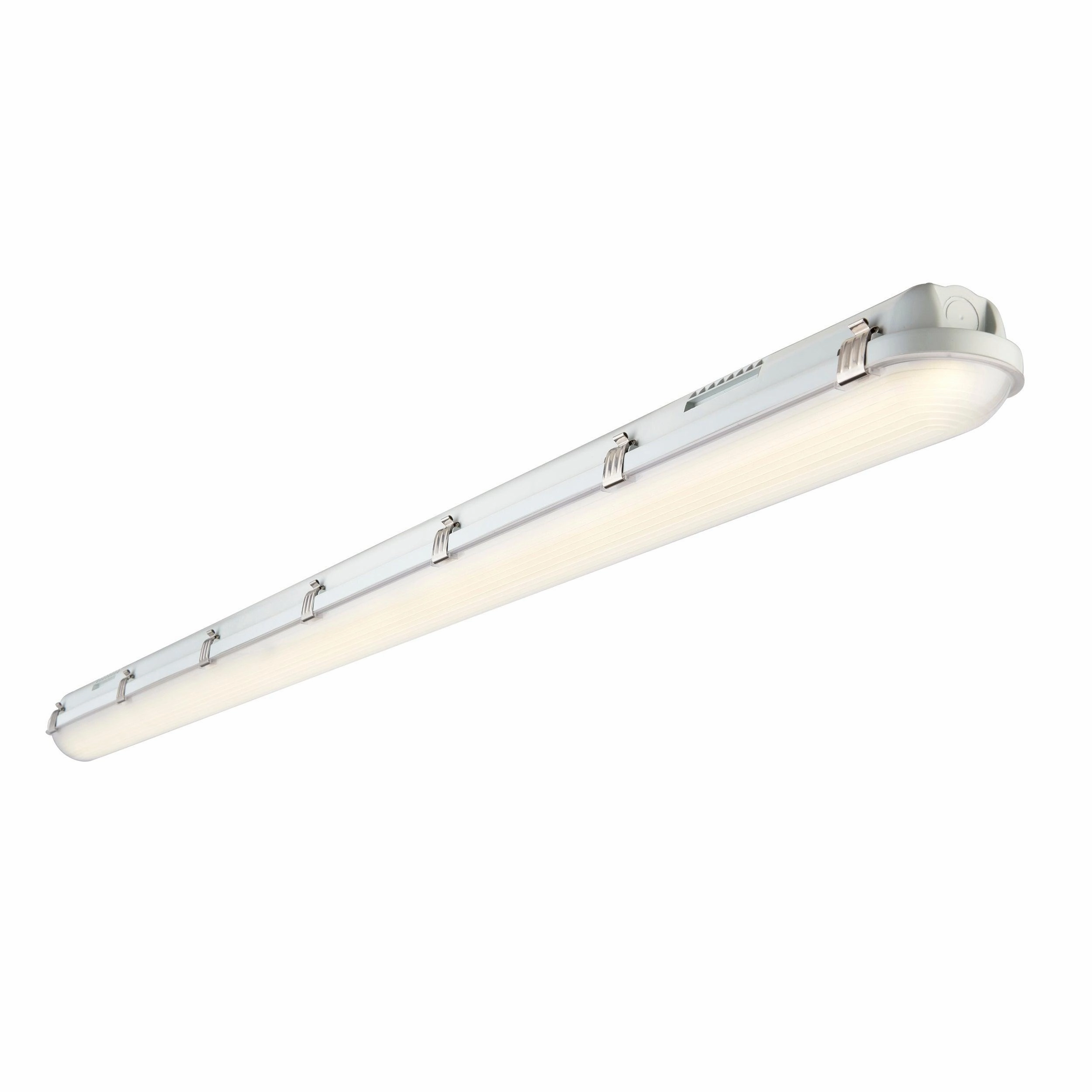 LED Anti-Corrosive LED Cool White Batten Light 4000K 5FT EM EM IP65 24W weatherproof garden light