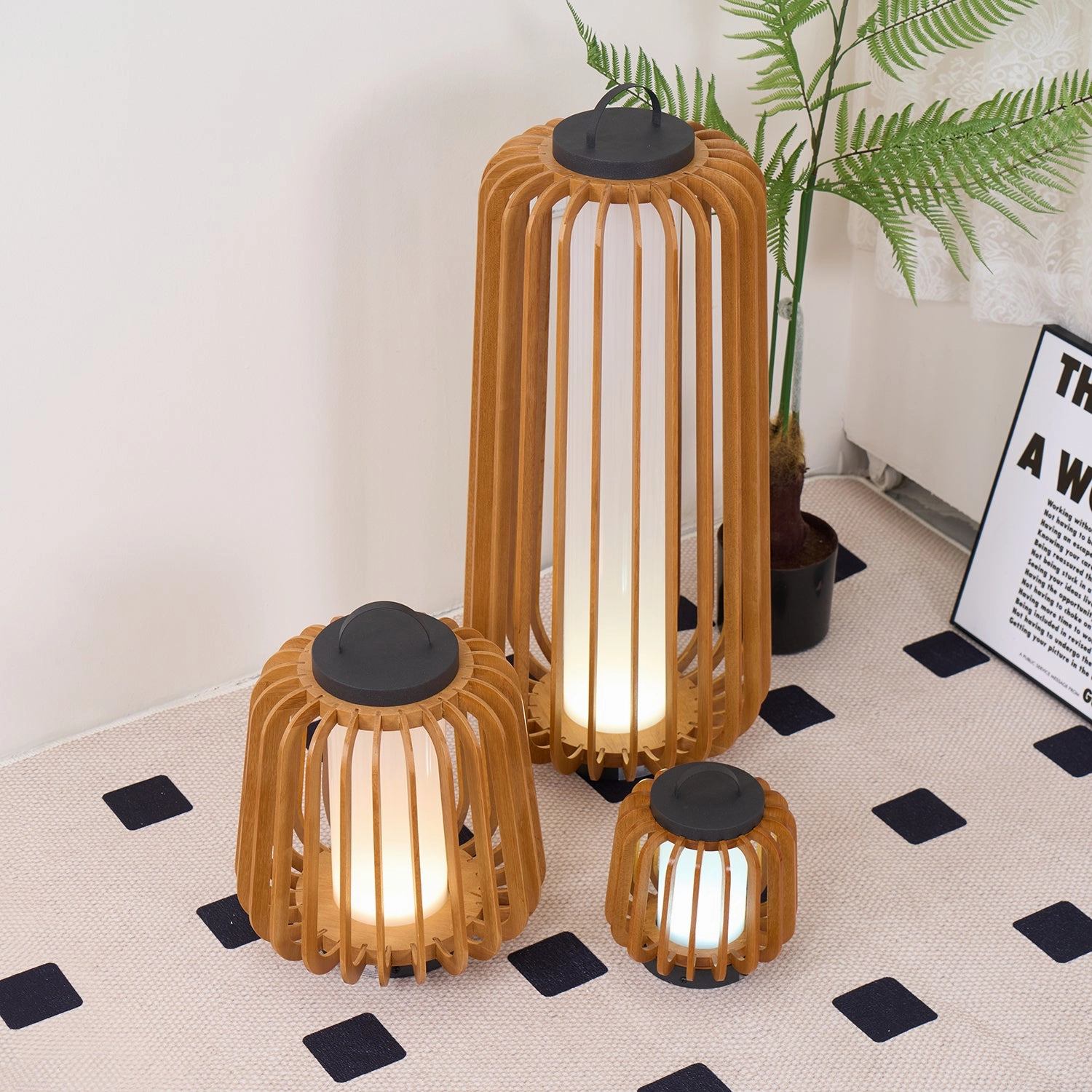 Legno Outdoor Table Lamp