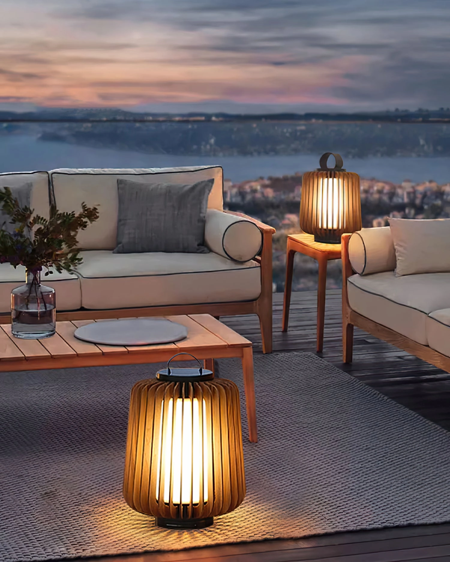 Legno Outdoor Table Lamp