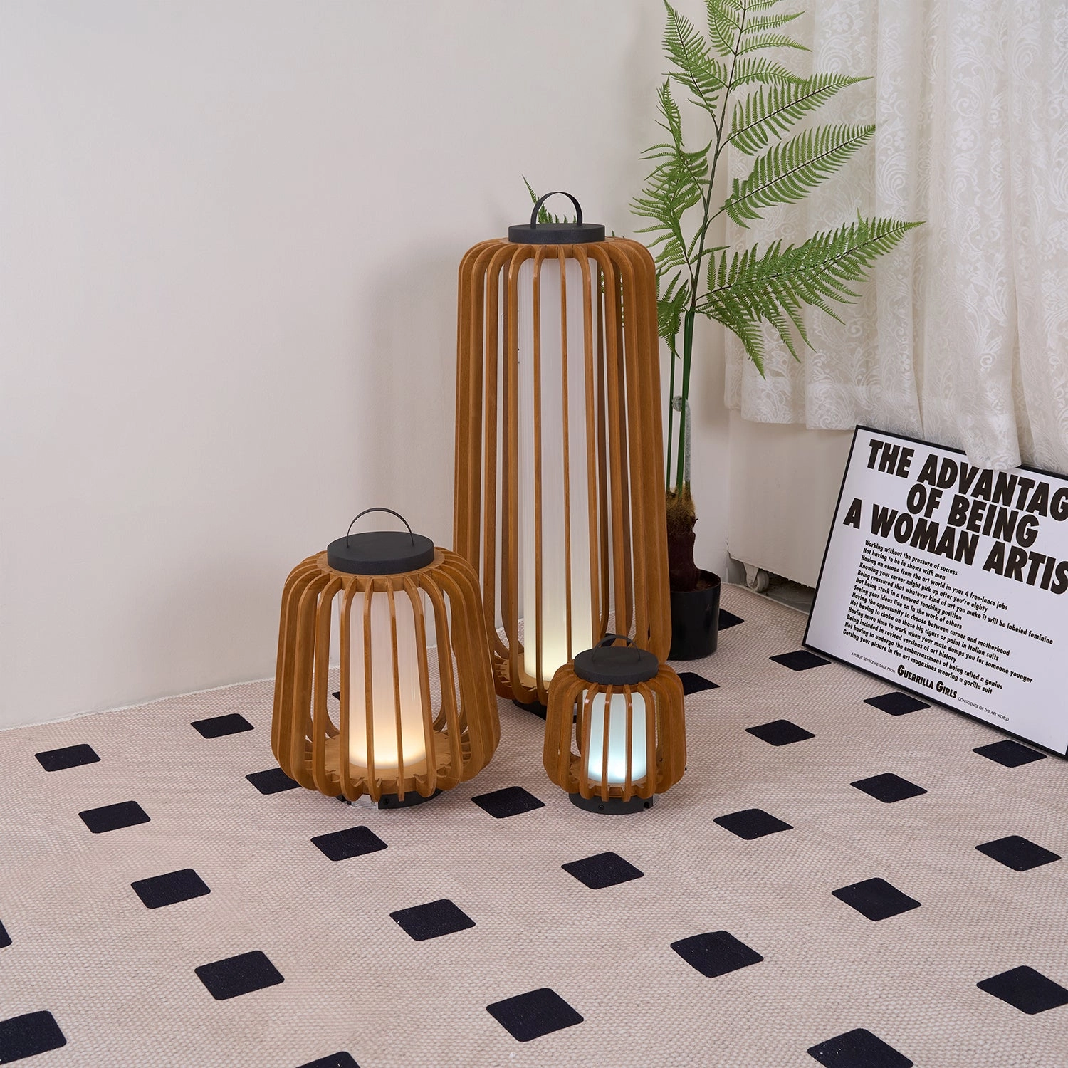 Legno Outdoor Table Lamp