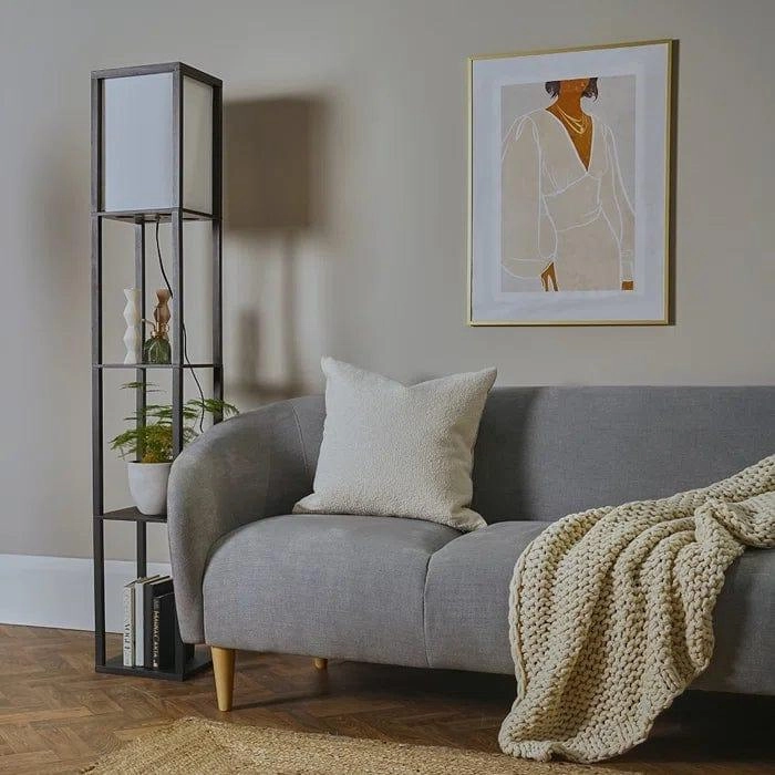 Lena  Column Floor Lamp