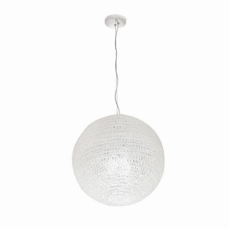 Lierre Acrylic Pendant Ceiling Light - 50cm soft glow ceiling light