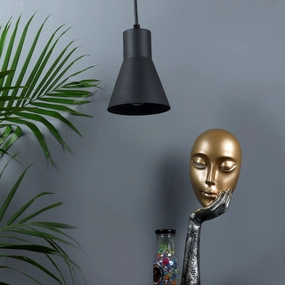 Limpid Black Hanging Light by SS Lightings decorative ceiling fixture